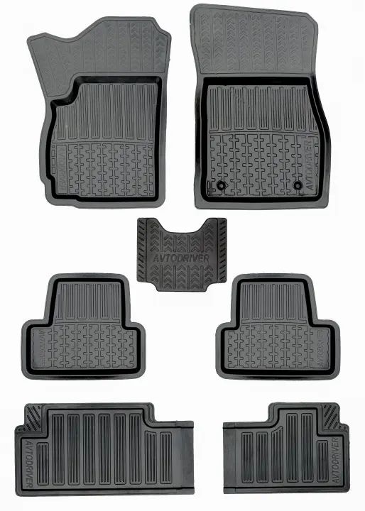 

Коврики в салон автомобиля ADR Борт (резиновые) Opel Zafira B / Chevrolet Orlando (2011->), Борт