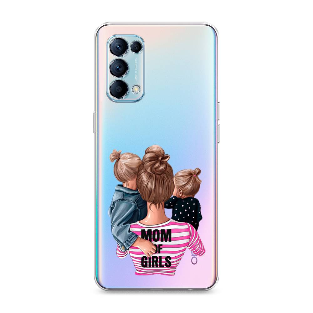 

Чехол Awog на Oppo Reno 5 "Mom of Girls", Разноцветный, 255250-6