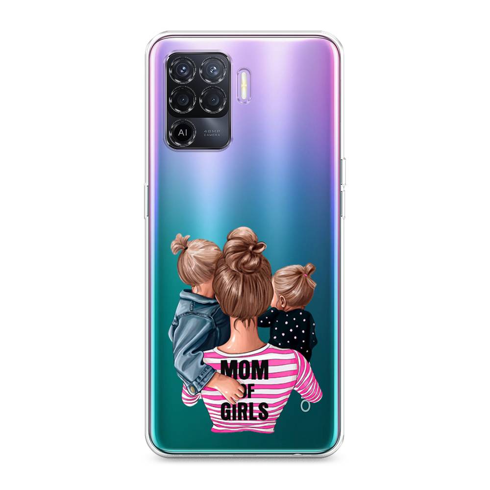 

Чехол Awog на Oppo Reno 5 Lite "Mom of Girls", Разноцветный, 255150-6