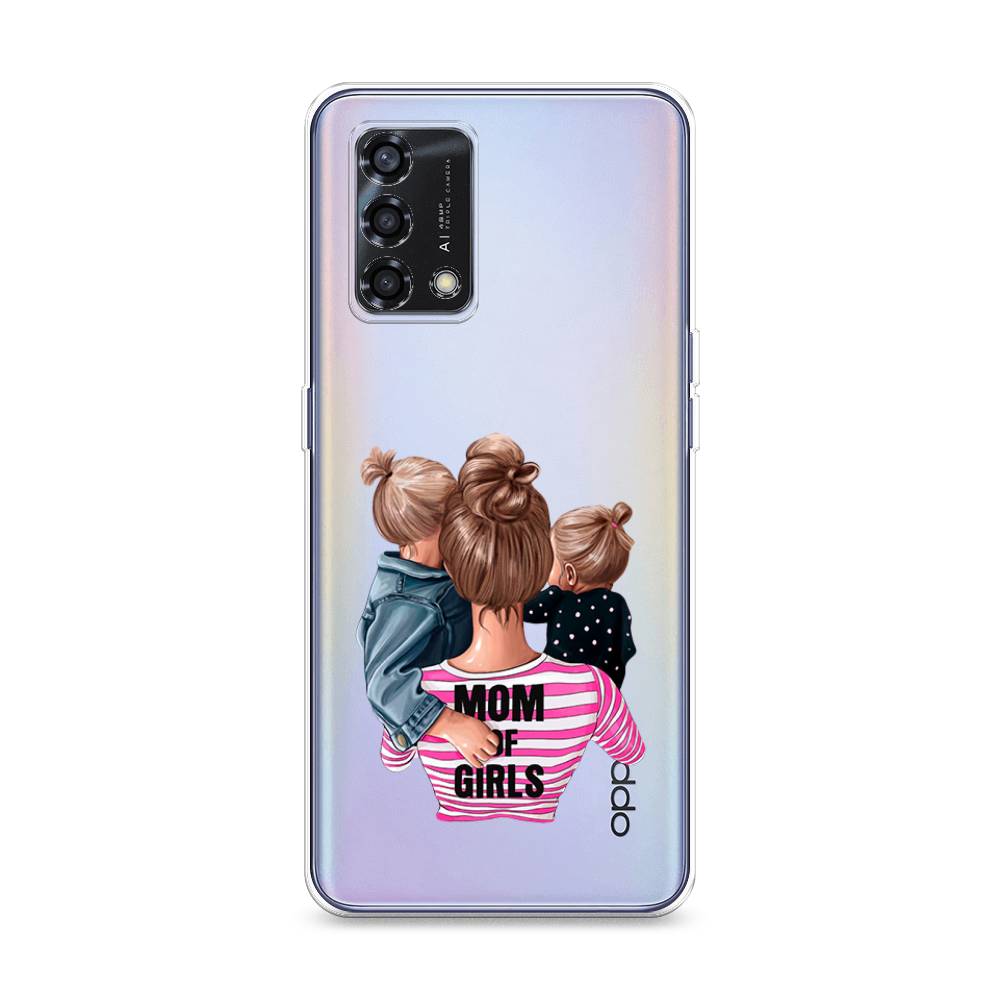 

Чехол Awog на Oppo Reno 6 Lite "Mom of Girls", Разноцветный, 259550-6