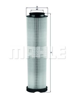 

Фильтр воздушный Mahle/Knecht lx8164