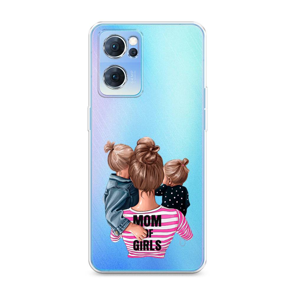

Чехол Awog на Oppo Reno 7 5G "Mom of Girls", Разноцветный, 258150-6