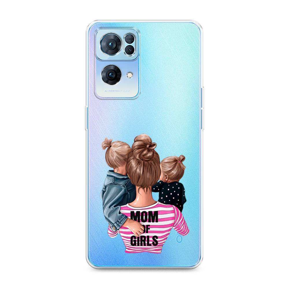 

Чехол Awog на Oppo Reno 7 Pro "Mom of Girls", Разноцветный, 258250-6