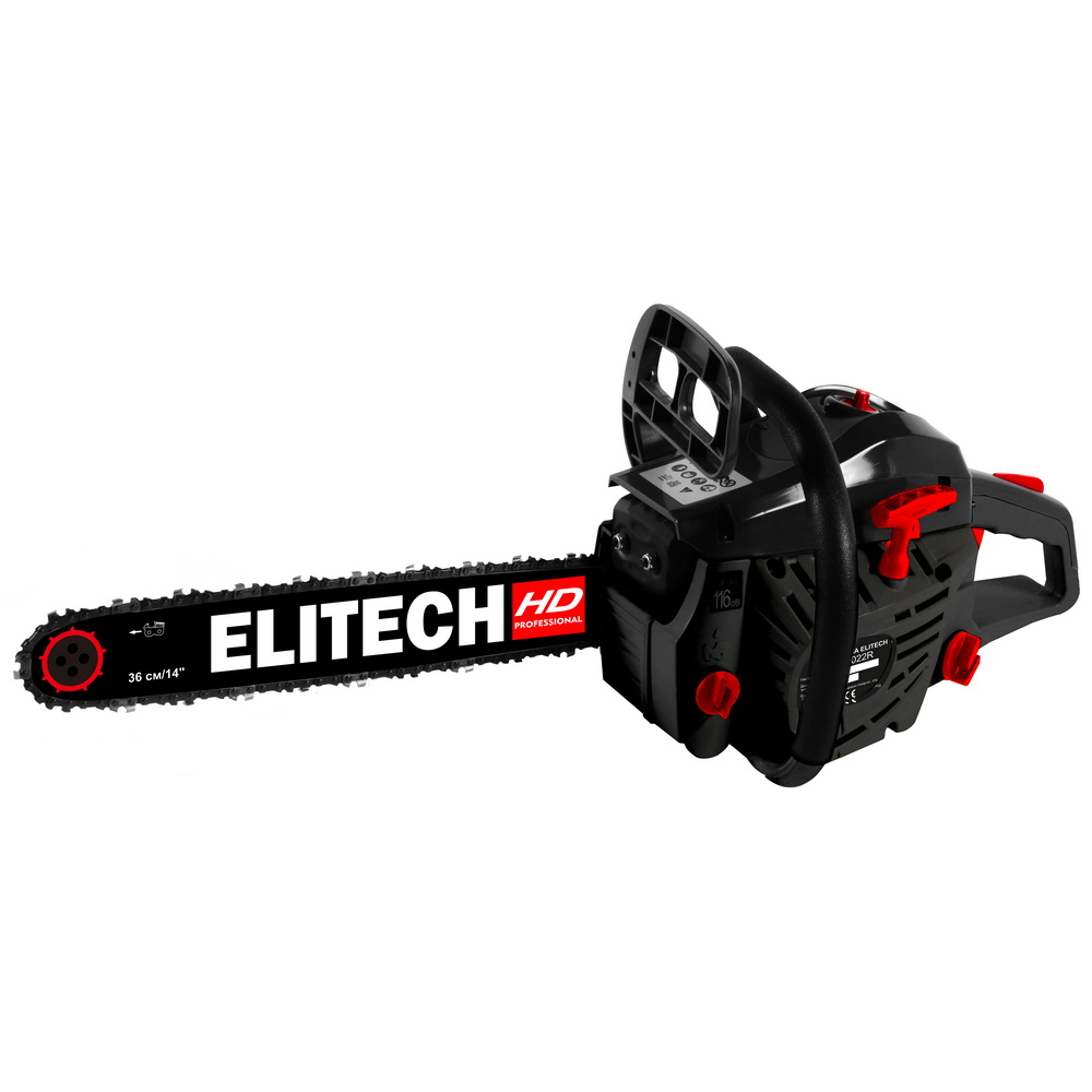 

Пила цепная бензиновая Elitech CS 4022R, CS 4022R