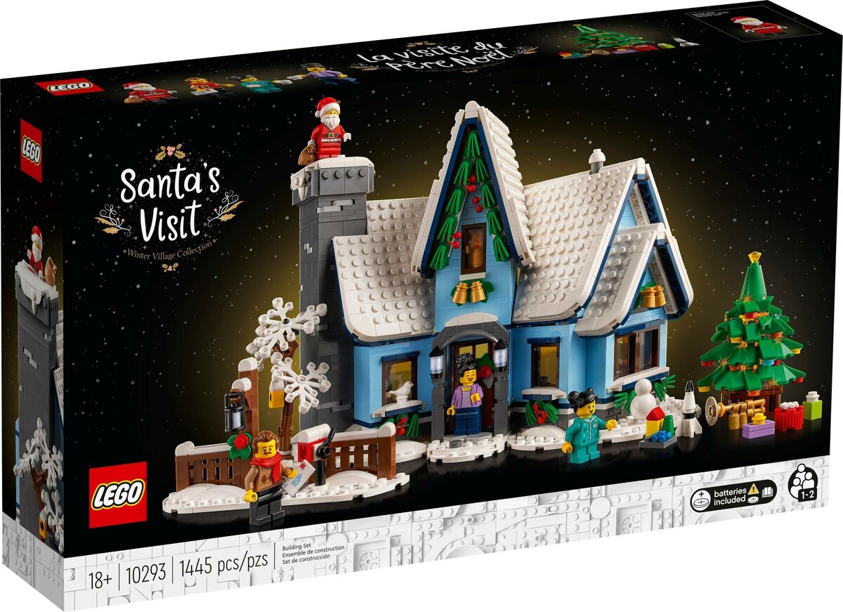 

Конструктор LegoIcons В ожидании Санты 10293, LEGO Icons 10293