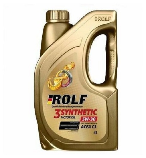 Моторное масло Rolf синтетическое 5W30 ACEA С3 4л