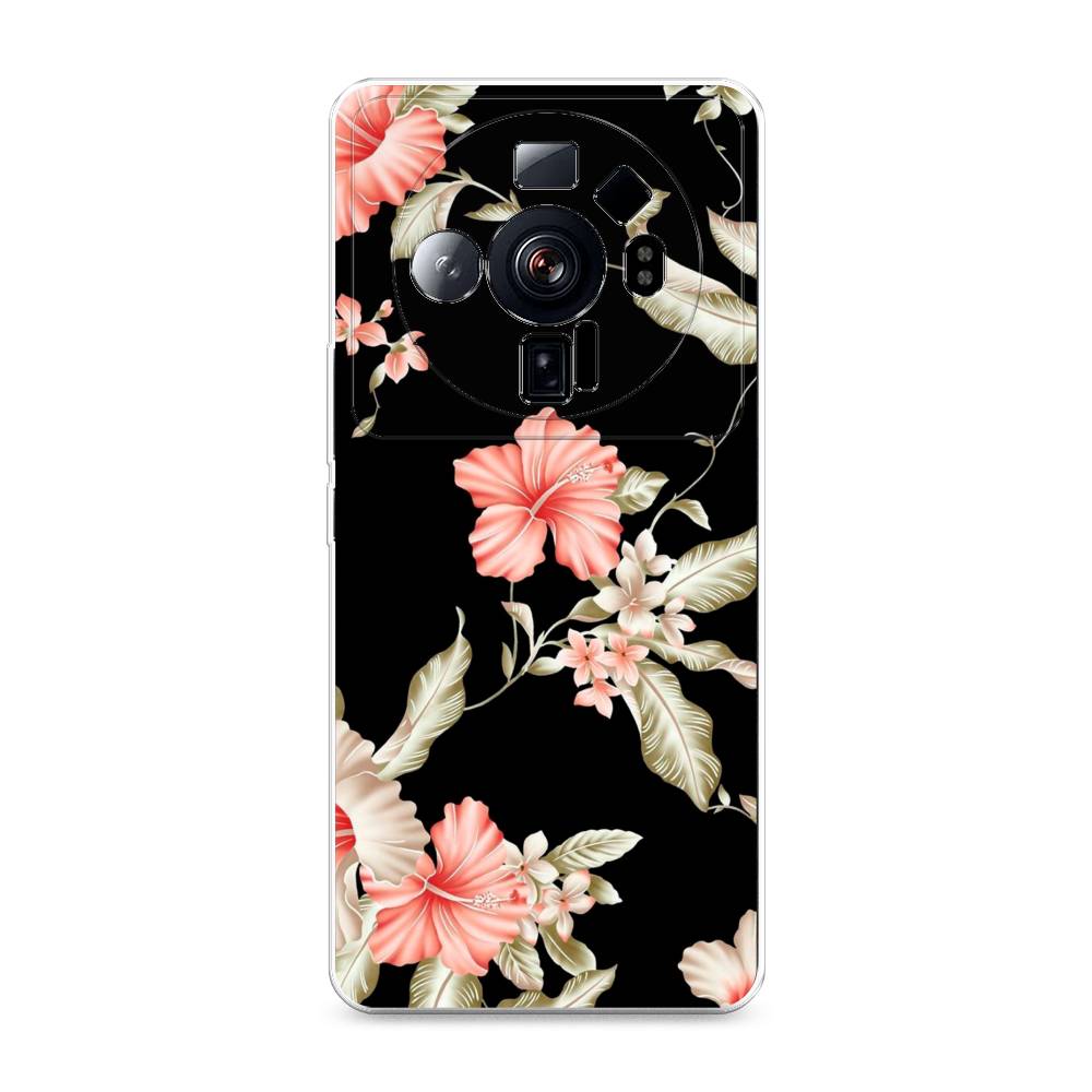 

Чехол Awog на Xiaomi 12S Ultra "Цветы на черном", Разноцветный, 314550-8