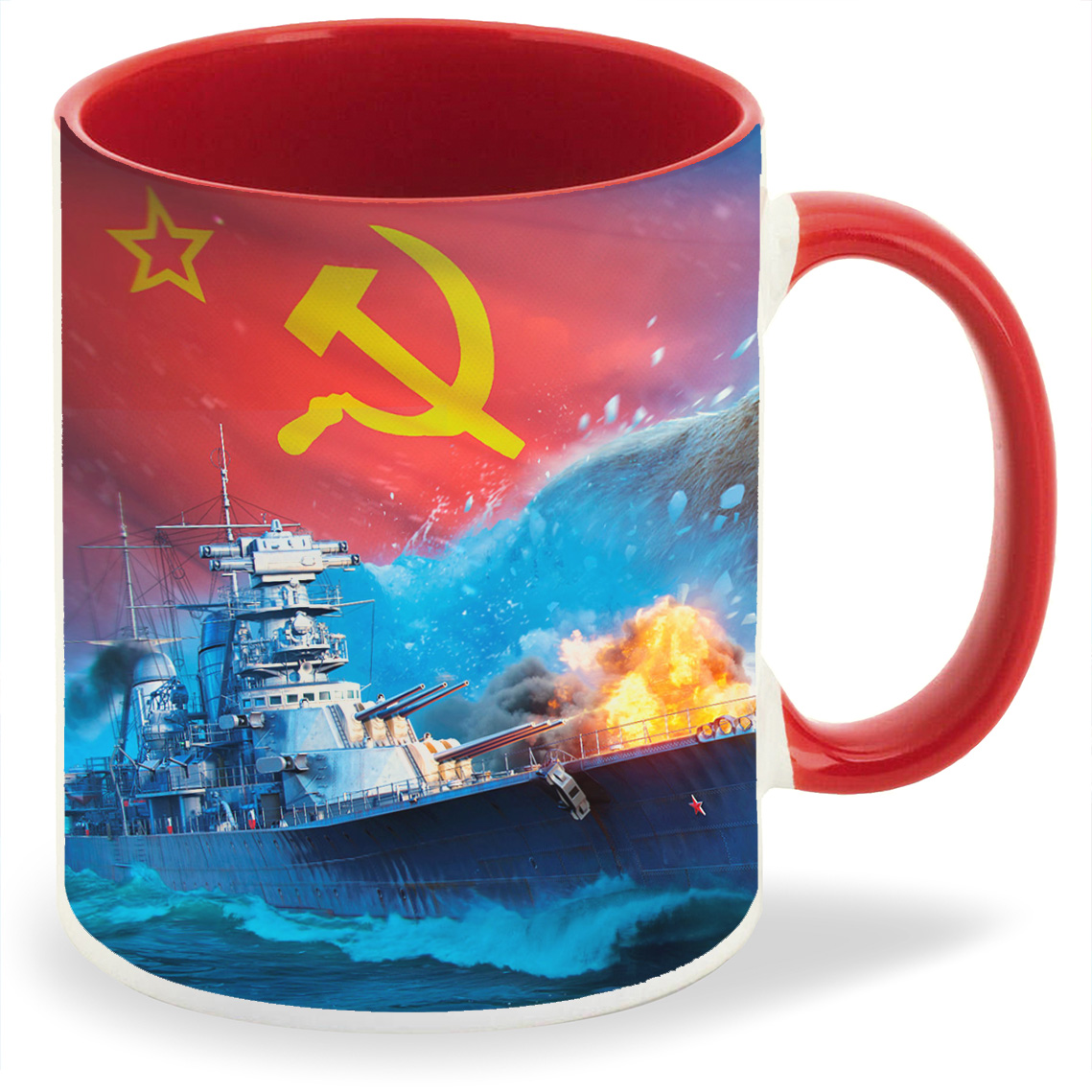 

Кружка CoolPodarok Корабли ВОВ Медведь, Корабли ВОВ Медведь