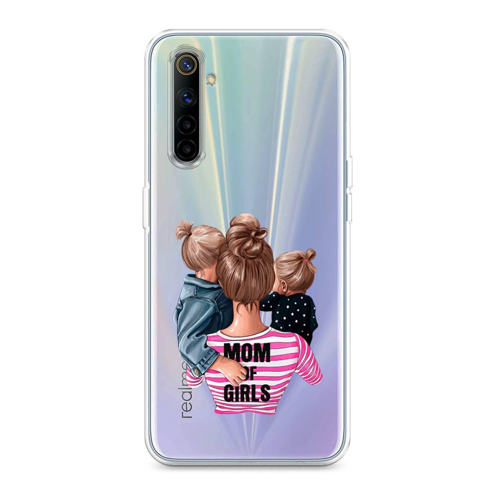

Чехол Awog на Realme 6 "Mom of Girls", Разноцветный, 252750-6