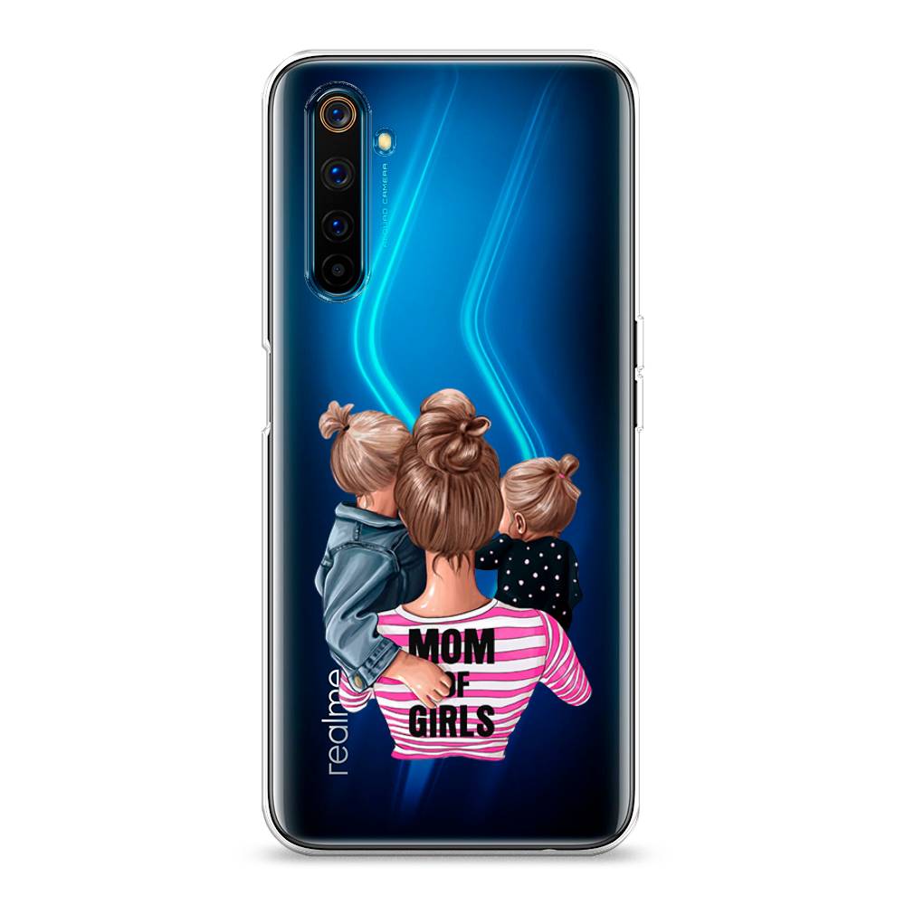 

Чехол Awog на Realme 6 Pro "Mom of Girls", Разноцветный, 252850-6