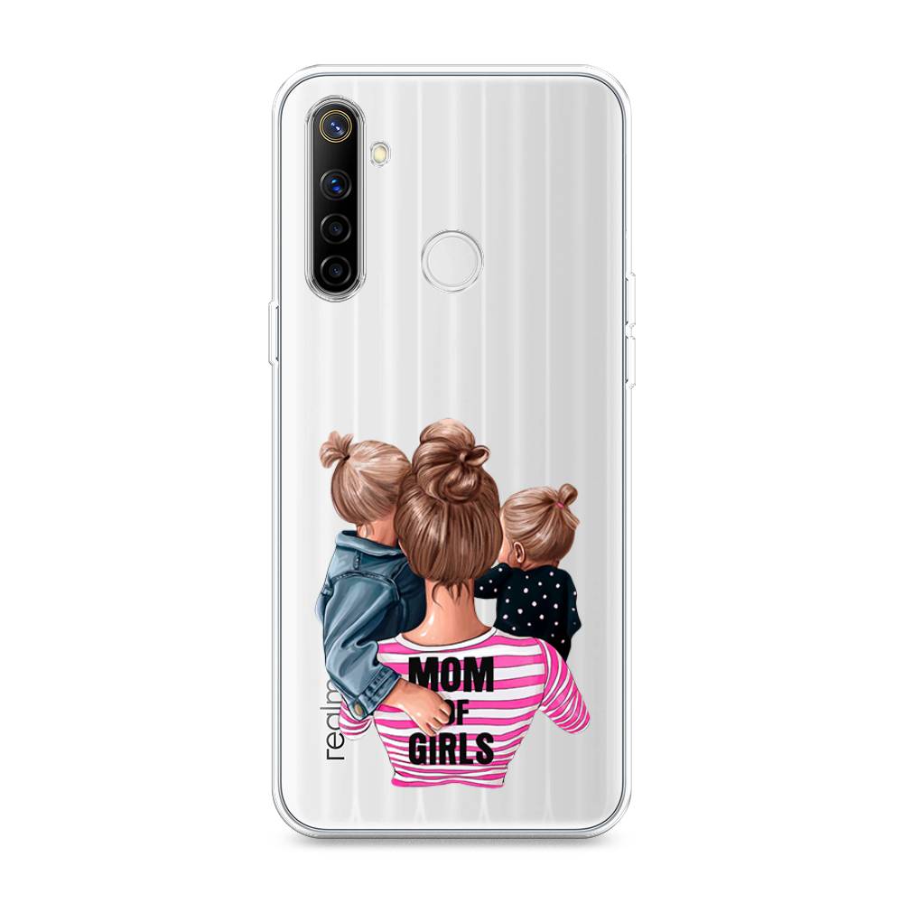 

Чехол Awog на Realme 6i "Mom of Girls", Разноцветный, 252950-6