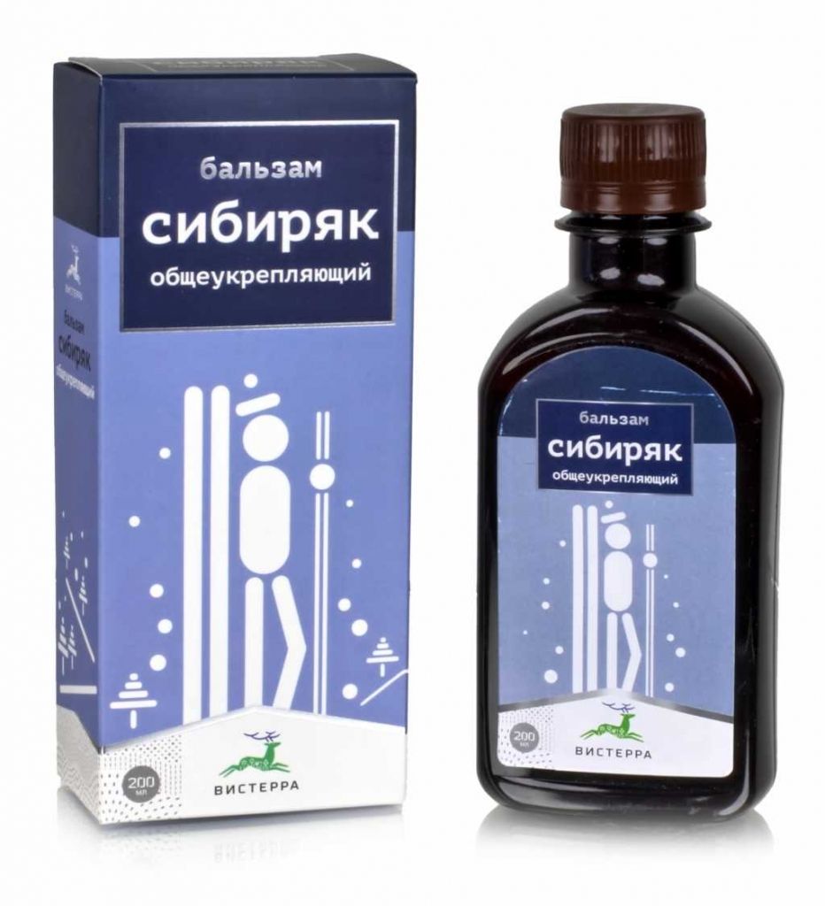 

Бальзам общеукрепляющий "Сибиряк" 200мл.