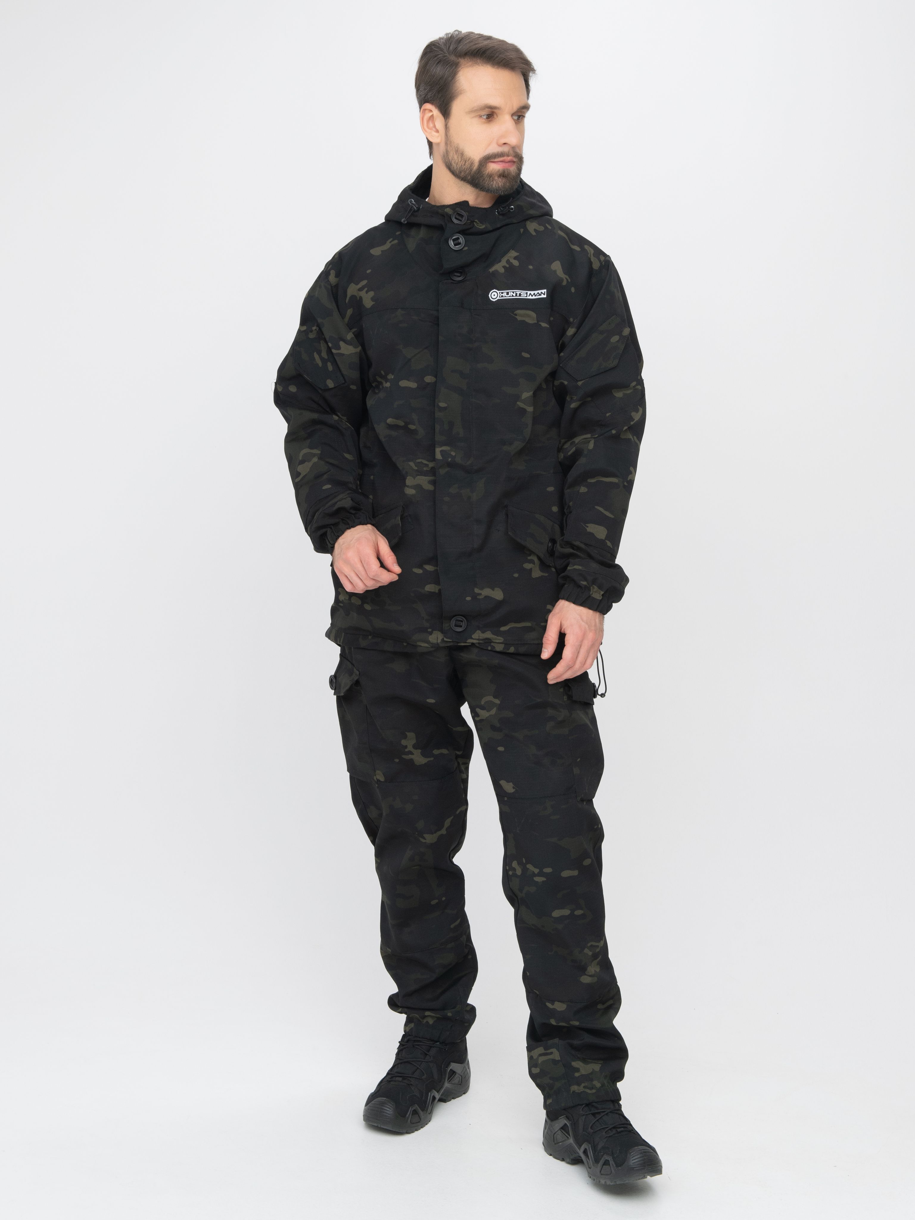 

Костюм Huntsman Горка-3 ткань Смесовая Рип-Стоп цвет Мультикам City 44-46 182-188, Коричневый, Горка-3