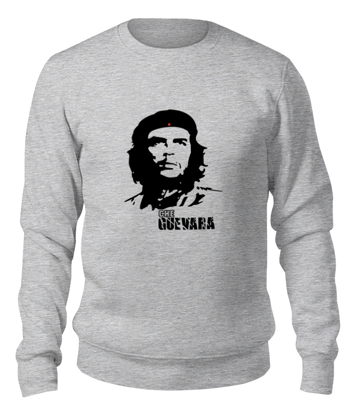 

Свитшот унисекс Printio Эрнесто че гевара серый L, Эрнесто че гевара