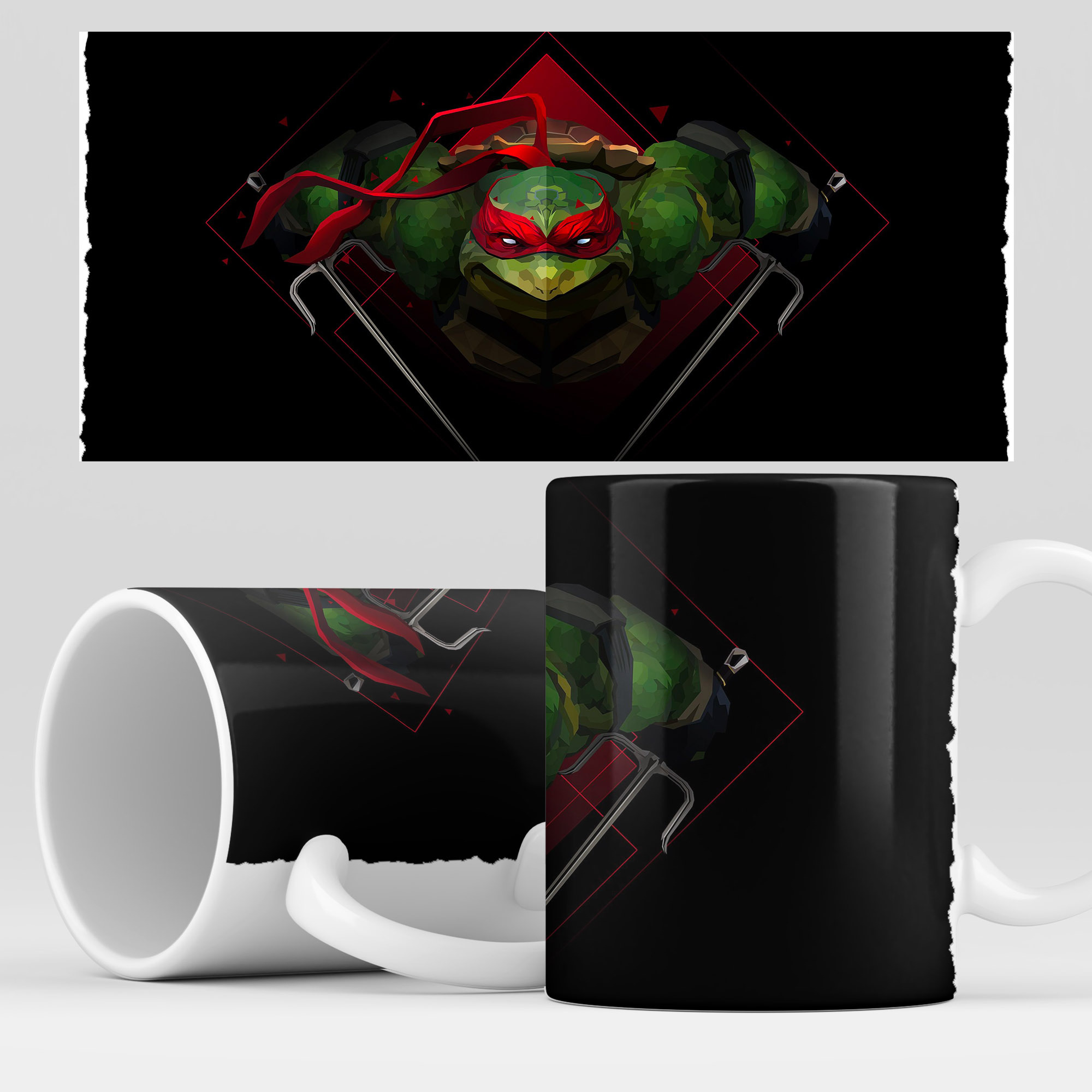 фото Кружка rocketcup с принтом "черепашки ниндзя" tmnt