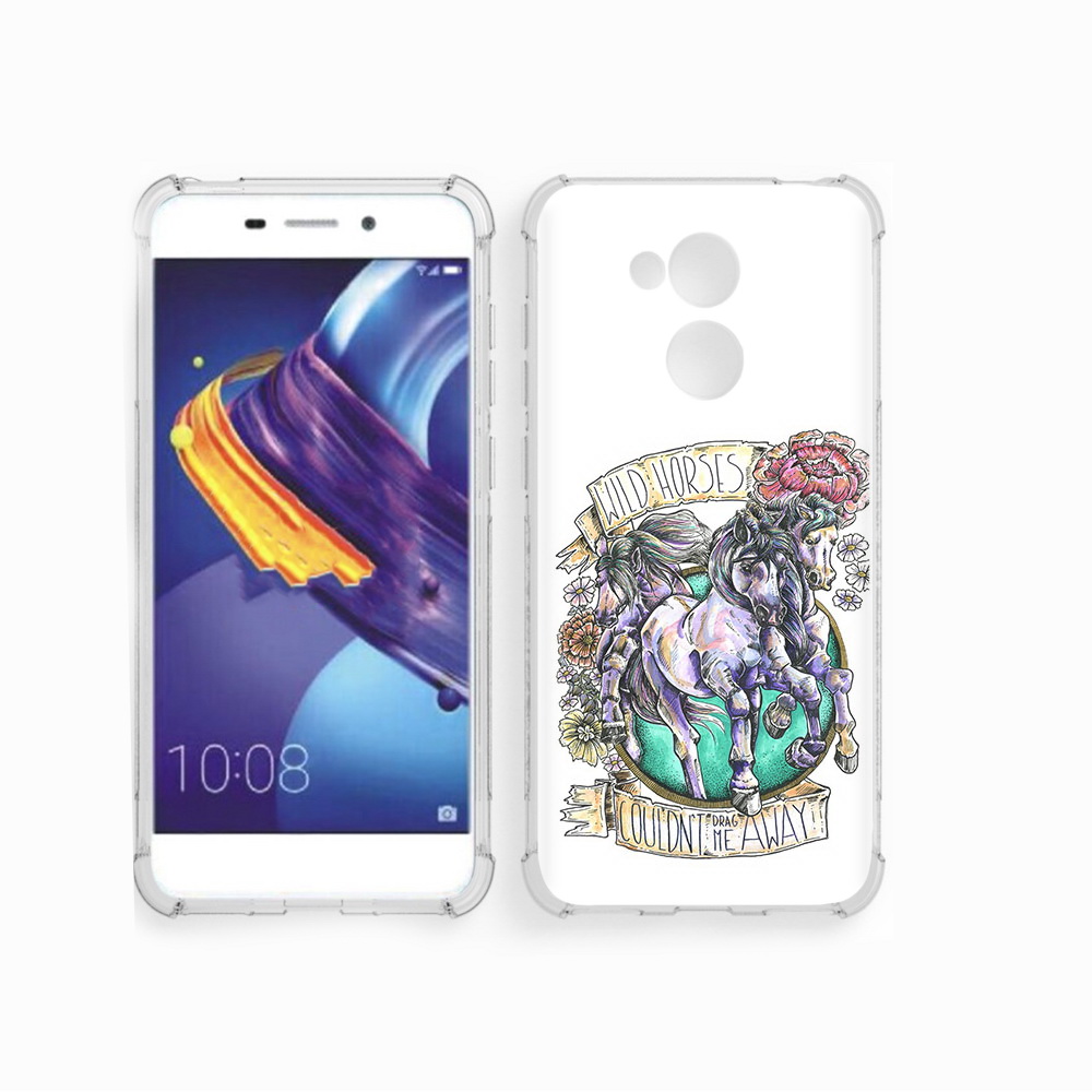 

Чехол MyPads Tocco для Huawei 6C Pro рисунок коней в цветах (PT88459.60.582), Прозрачный, Tocco