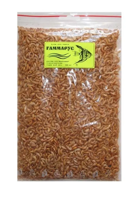 Корм для рыб ВИТАСТАНДАРТ Гаммарус 500 мл 2 шт