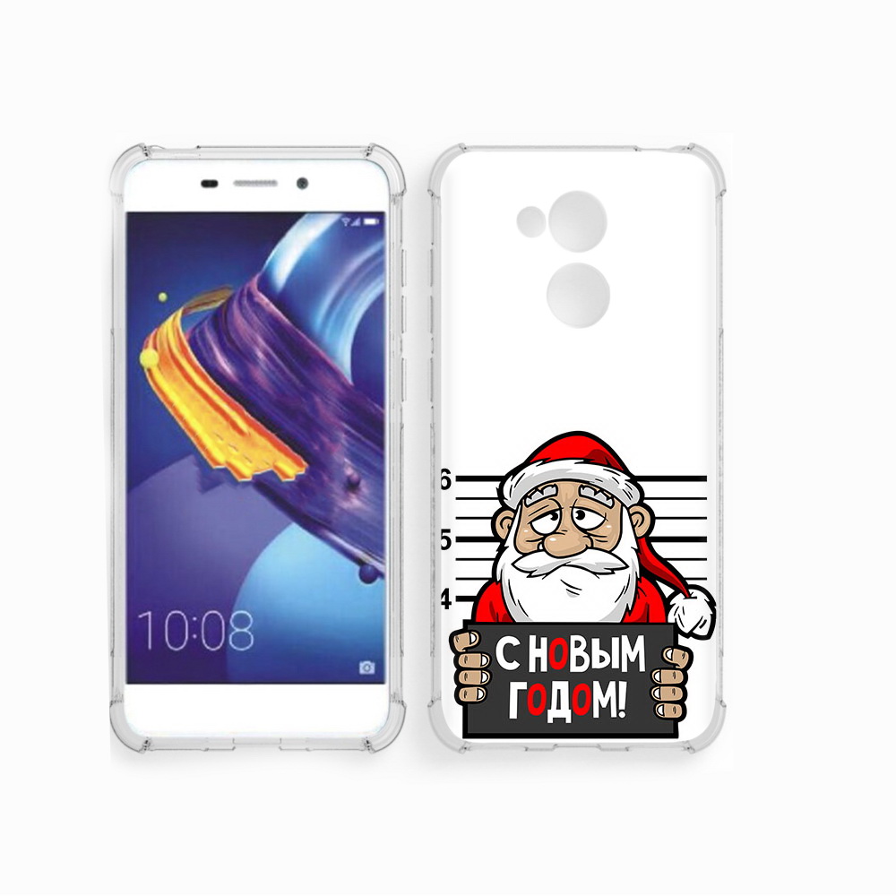 

Чехол MyPads Tocco для Huawei 6C Pro ДМ с новым годом заключенный (PT88459.60.59), Прозрачный, Tocco
