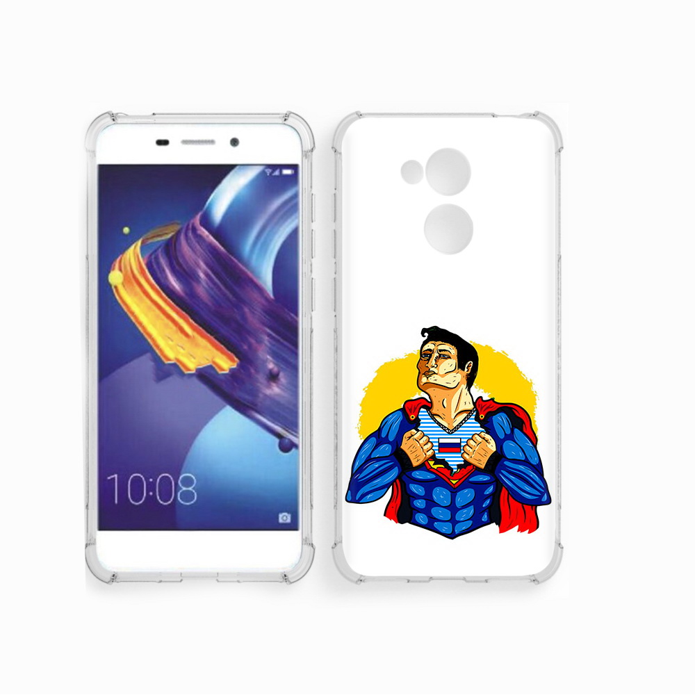 

Чехол MyPads Tocco для Huawei 6C Pro русский супермен (PT88459.60.591), Прозрачный, Tocco