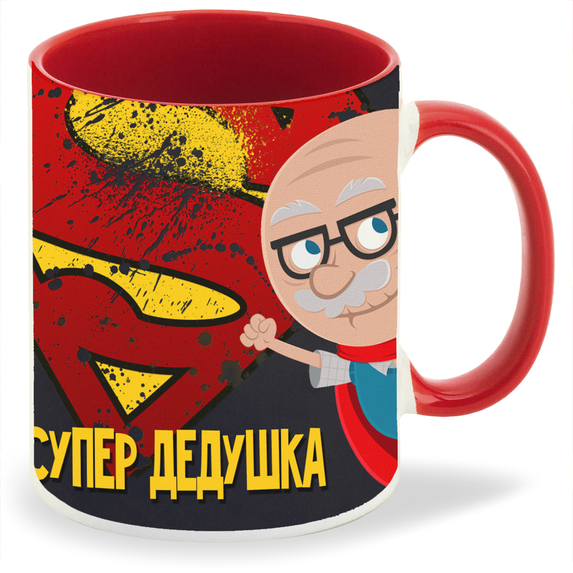 

Кружка CoolPodarok Супер дочь, Супер дочь