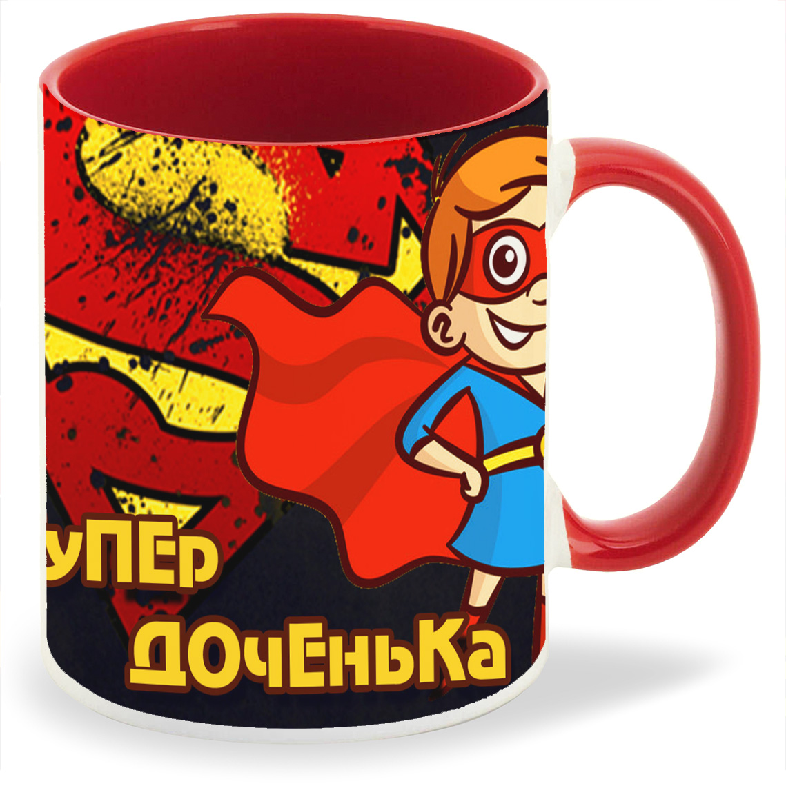 

Кружка CoolPodarok Супер мама, Супер мама