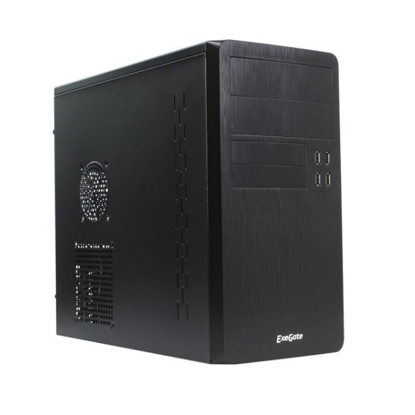

Корпус компьютерный ExeGate EX277200RUS Black, SP-415UP