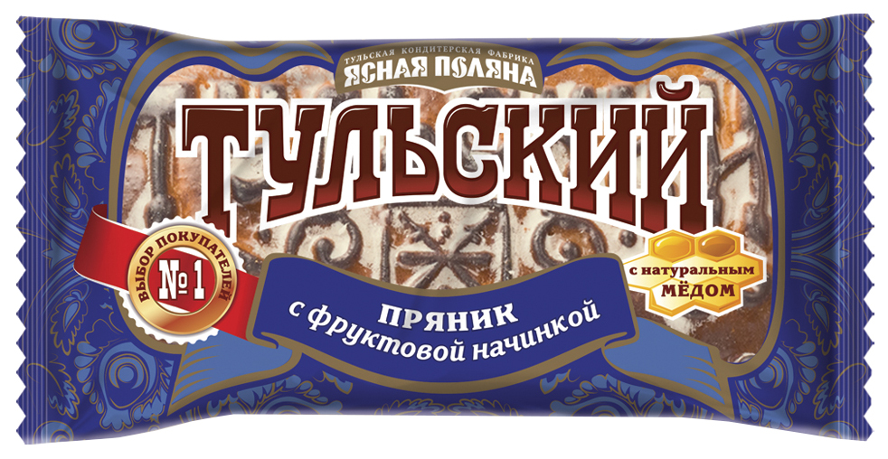 фото Пряник ясная поляна тульский классический с фруктовой начинкой медовый 140 г