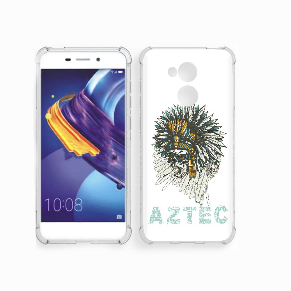

Чехол MyPads Tocco для Huawei 6C Pro скелет индеец (PT88459.60.602), Прозрачный, Tocco