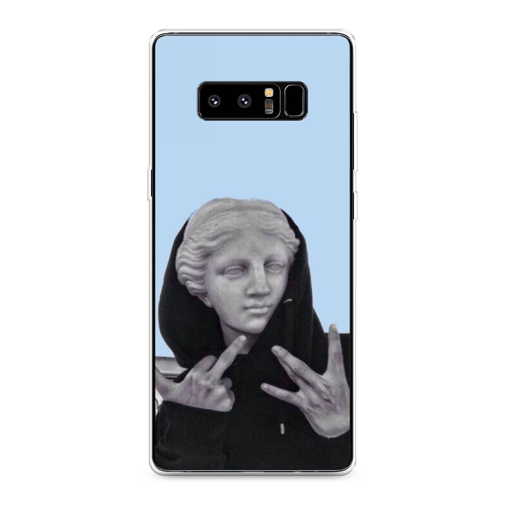 

Чехол Awog на Samsung Galaxy Note 8 "SWAG статуя", Голубой, 25250-9