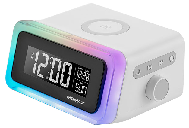 Беспроводное зарядное устройство Momax Q.Clock 2 (QC2EU) 10 W, white