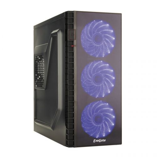 

Корпус компьютерный ExeGate EX278418RUS Black, EVO-7216