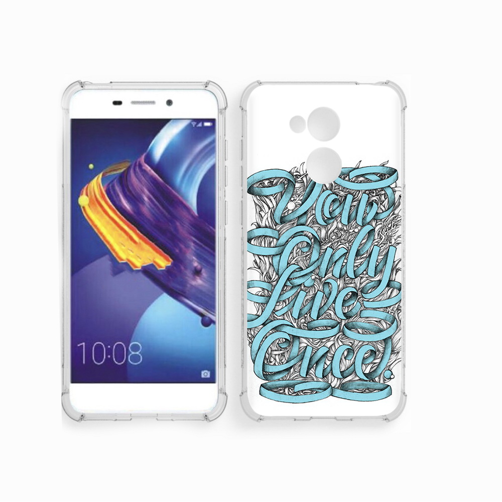 Чехол MyPads Tocco для Huawei 6C Pro слова из ленты абстракция (PT88459.60.607)