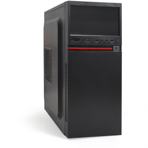 

Корпус компьютерный ExeGate EX286442RUS Black, AA-329