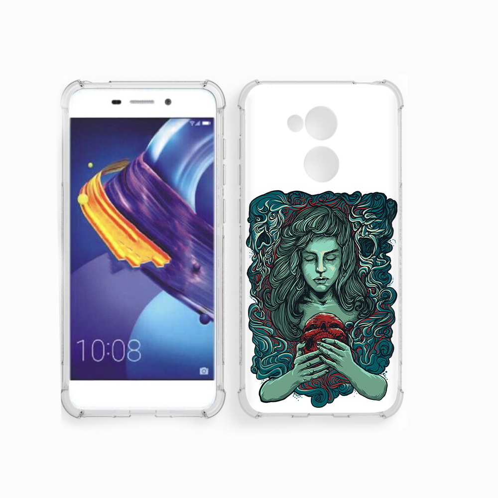 

Чехол MyPads Tocco для Huawei 6C Pro спящая девушка (PT88459.60.619), Прозрачный, Tocco