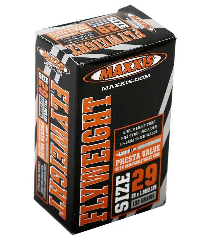 

Велосипедная камера Maxxis Flyweight 29", 2,125-1,9", Черный, Flyweight 29X1.9/2.125 Fvsep Вело Ниппель