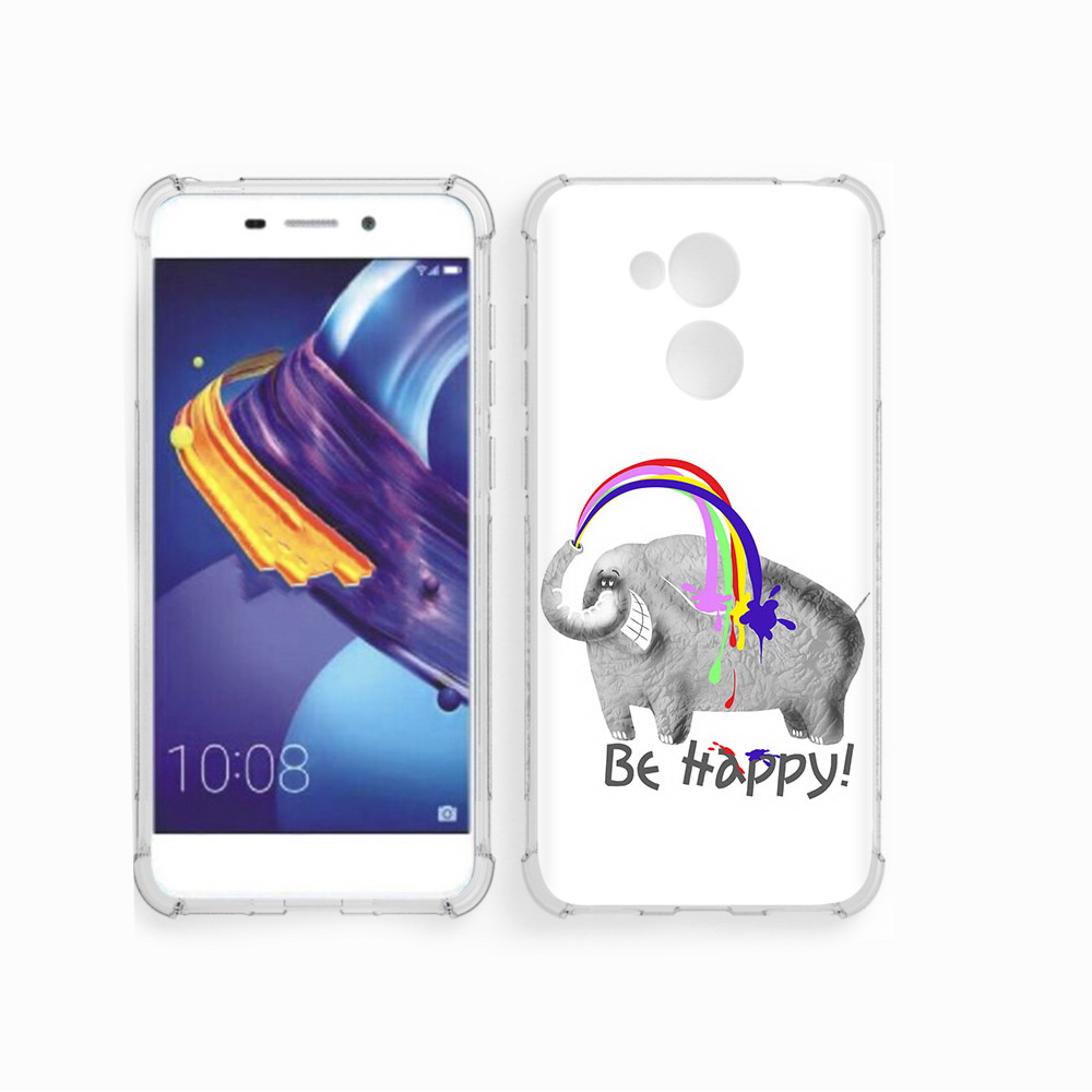 

Чехол MyPads Tocco для Huawei 6C Pro счастливый слон (PT88459.60.632), Прозрачный, Tocco