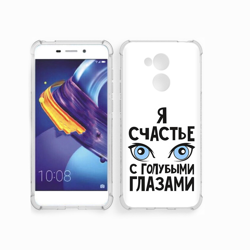 

Чехол MyPads Tocco для Huawei 6C Pro счастье с голубыми глазами (PT88459.60.633), Прозрачный, Tocco