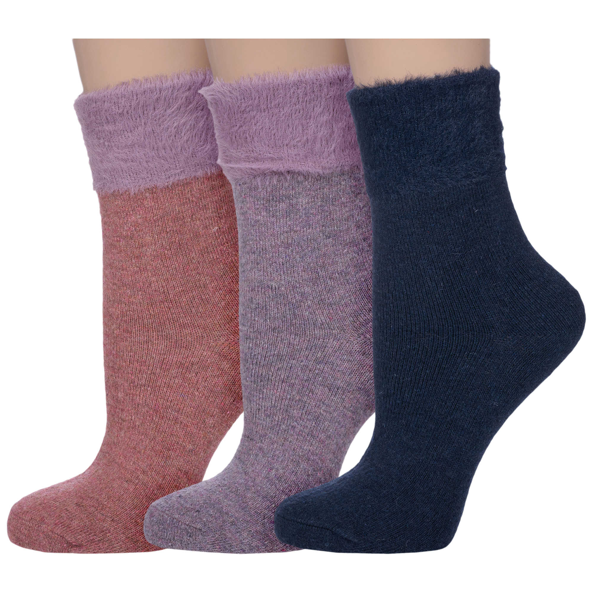 Комплект носков женских Hobby Line 3-7805-1 разноцветных 36-40