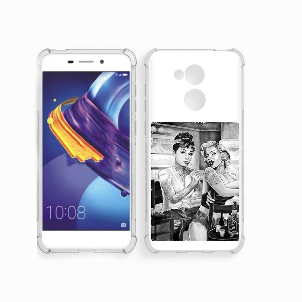 

Чехол MyPads Tocco для Huawei 6C Pro тату мастер (PT88459.60.637), Прозрачный, Tocco