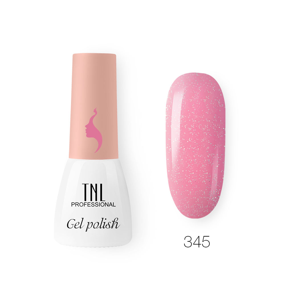 

Гель-лак TNL 8 Чувств Mini №345 - розовый блеск (3,5 мл.)