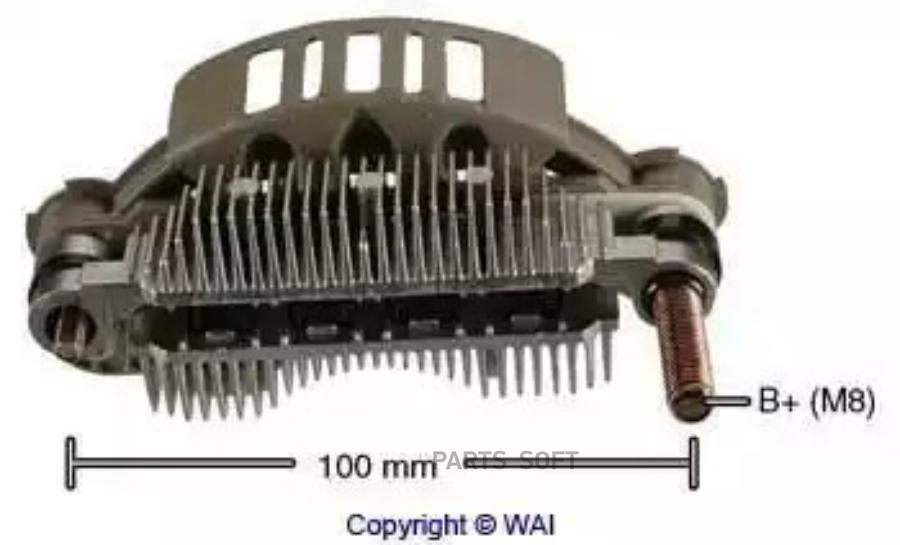 

WAI Transpo выпрямитель Ford