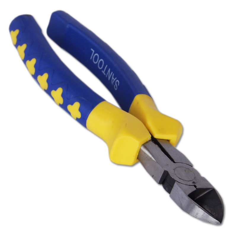 Бокорезы SANTOOL с двухкомпонентной ручкой (200 мм ) бокорезы с двухкомпонентной рукоятью wiederkraft 160 мм wdk dc160hl