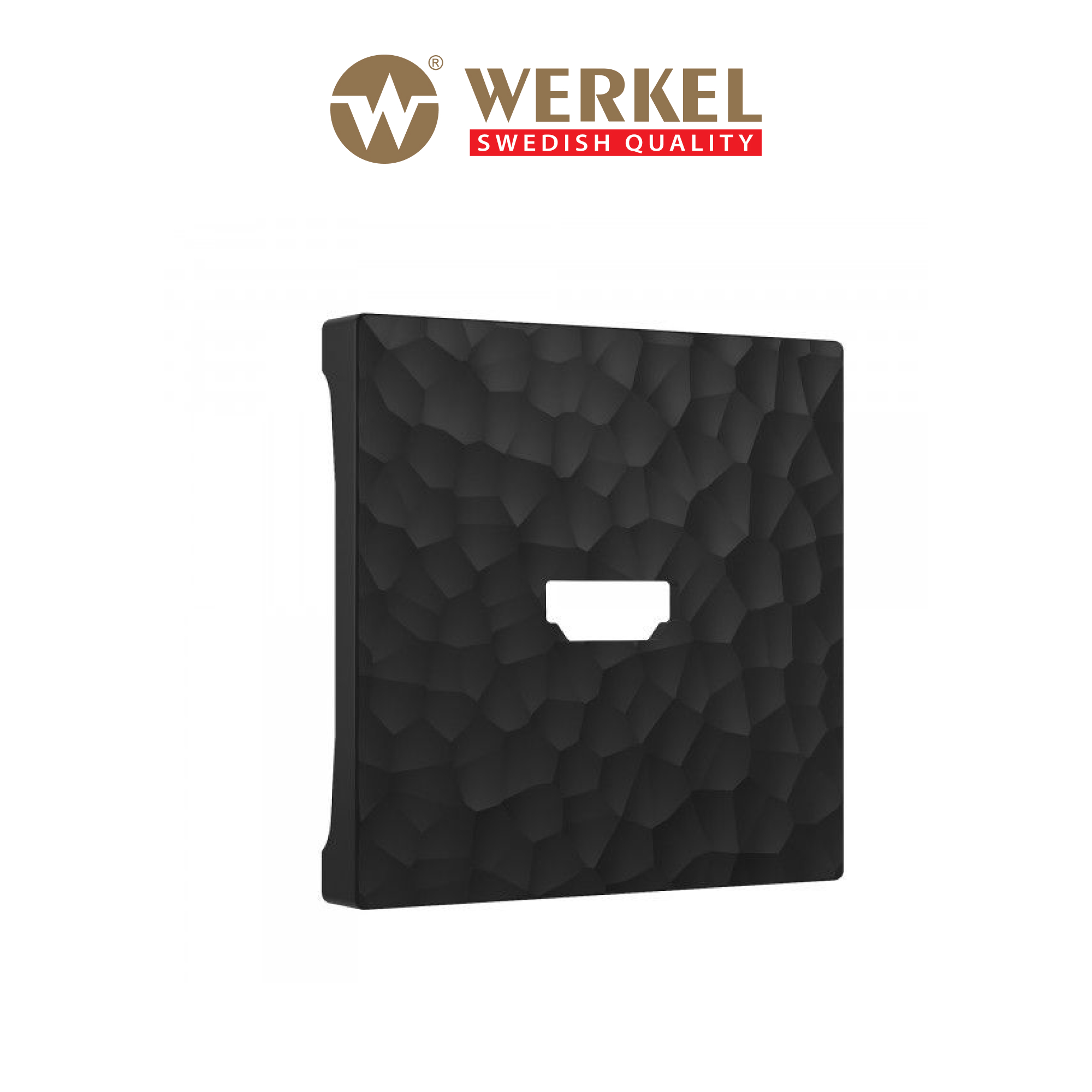 Накладка на механизм Werkel W1296008/ Накладка для розетки HDMI 600003270595 черный