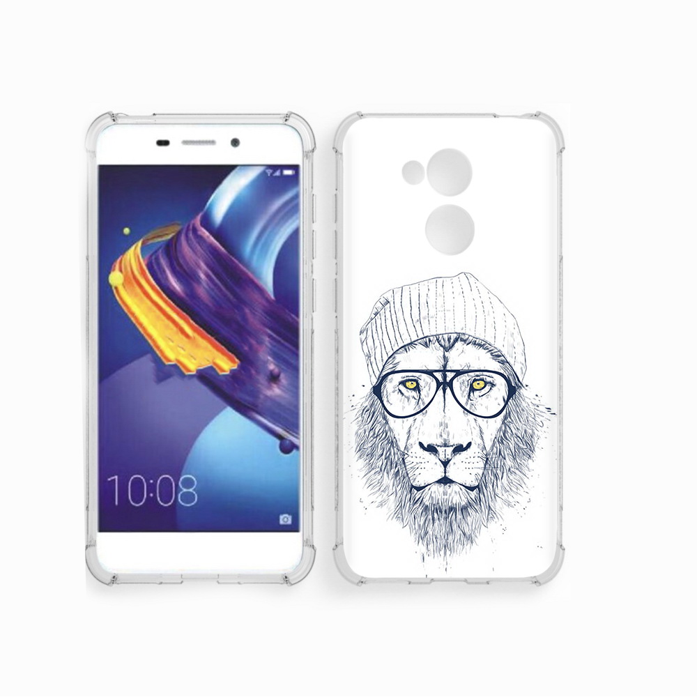 

Чехол MyPads Tocco для Huawei 6C Pro хиппи лев (PT88459.60.663), Прозрачный, Tocco