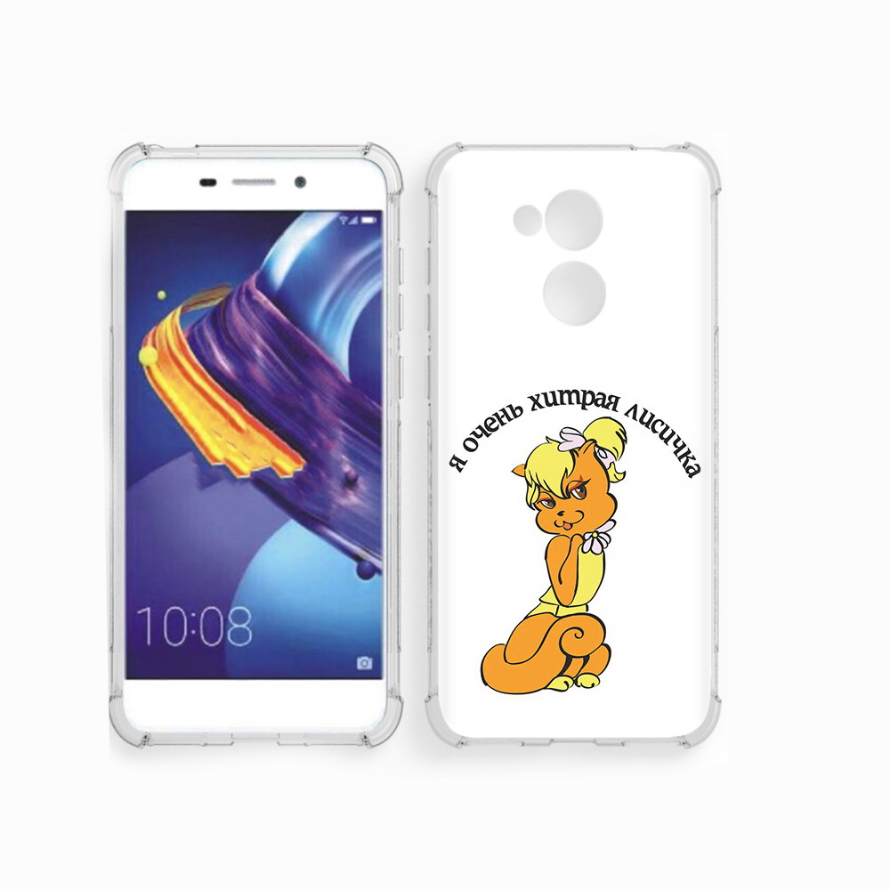 

Чехол MyPads Tocco для Huawei 6C Pro хитрая лиса (PT88459.60.665), Прозрачный, Tocco