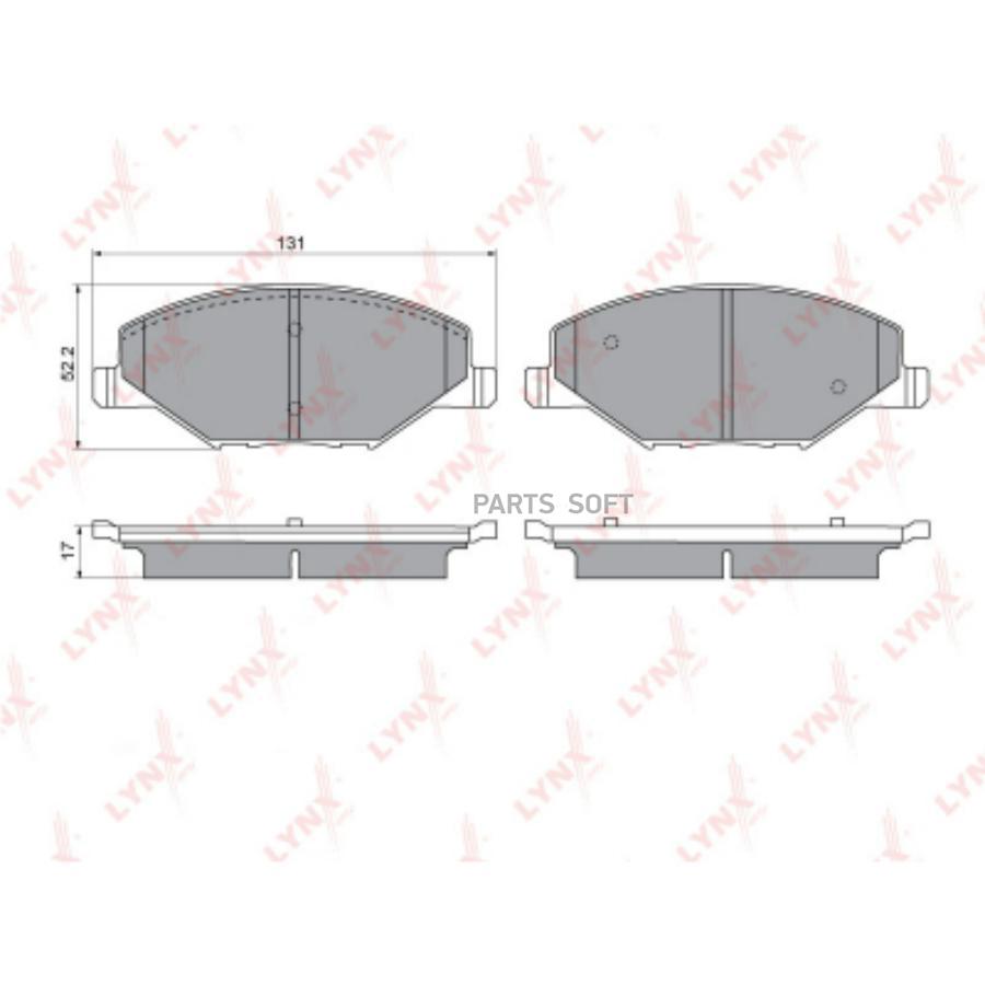 

Колодки торм.VW POLO SEDAN (RUS) 10=>