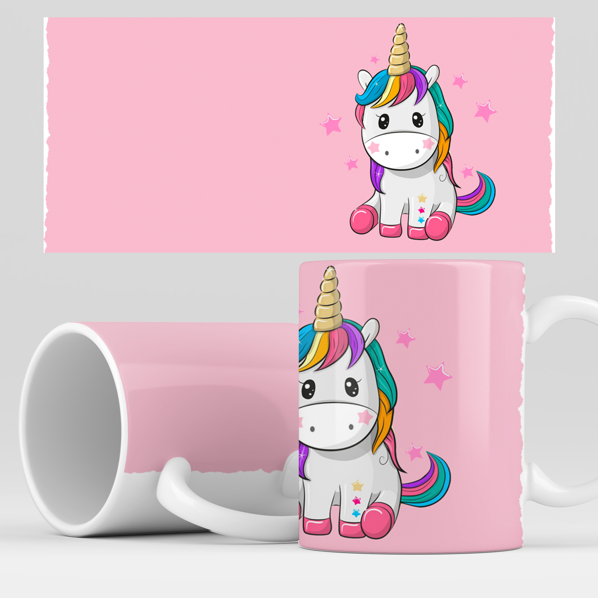 

Кружка RocketCup с принтом "Единороги", Unicorn07