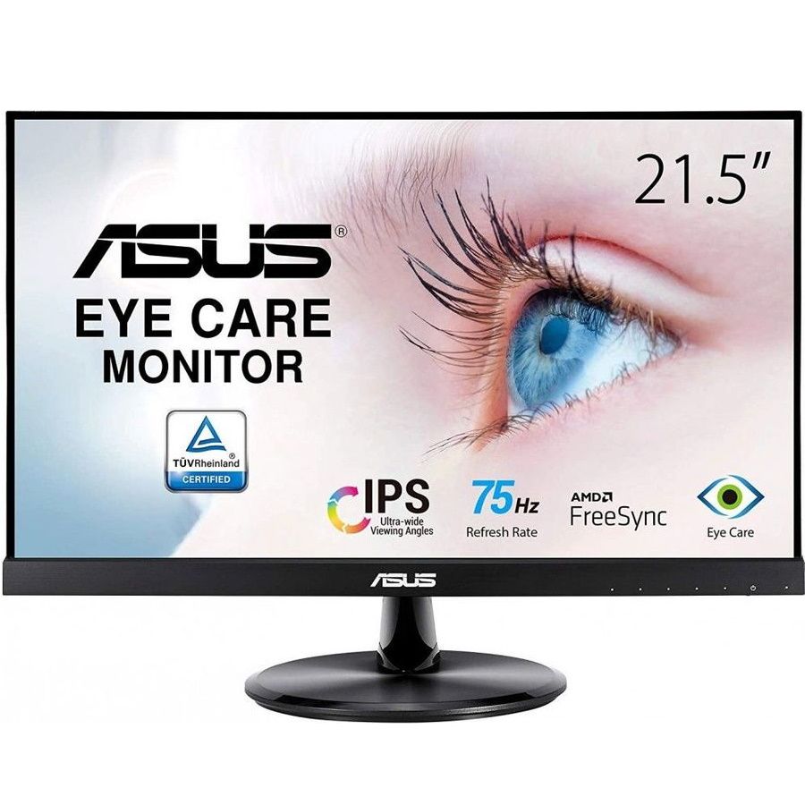 фото Монитор asus vp229he 21.5" black (90lm06b3-b01370)