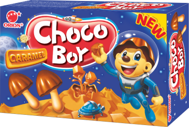 фото Печенье choco boy caramel грибочки 100 г