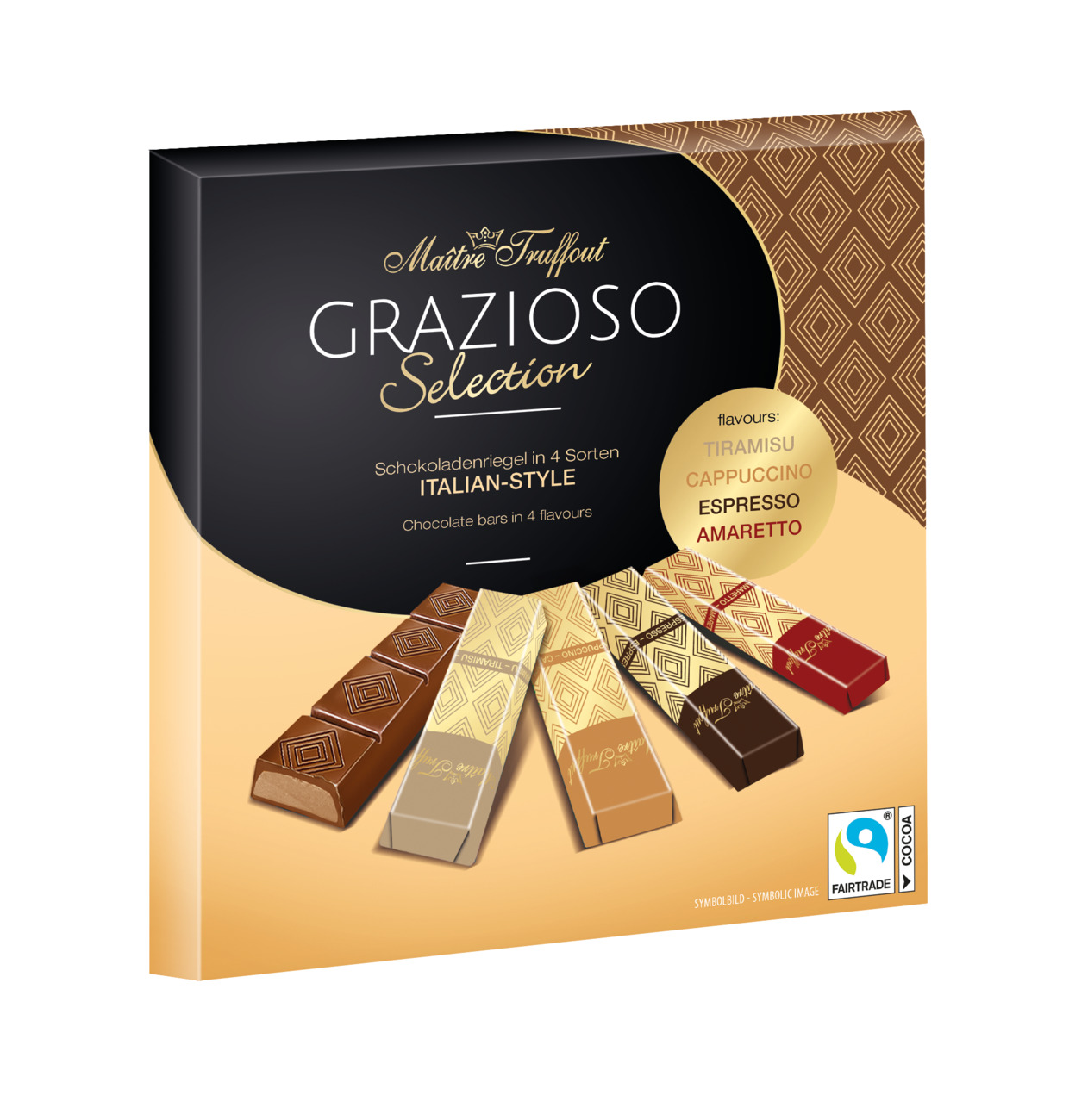 Шоколадные конфеты Maitre Truffout Grazioso selection Italian style 200 г